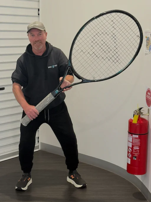 Wayne Broom at Bendigo Regional Tennis Centre